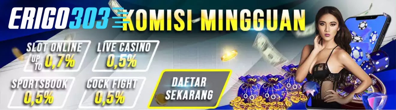 BONUS KOMISI ROLINGAN SLOT GAME